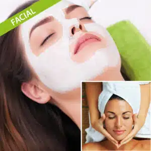 higiene facial con vitaminas y masaje kobido