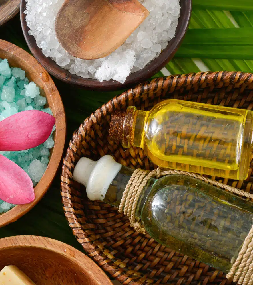 masaje con aromaterapia
