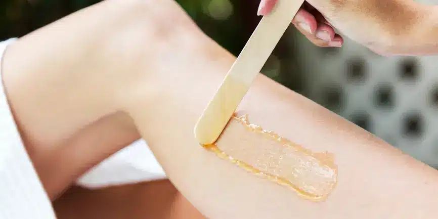 cómo depilarse con cera caliente