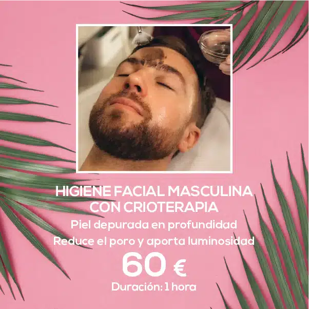 higiene facial masculina