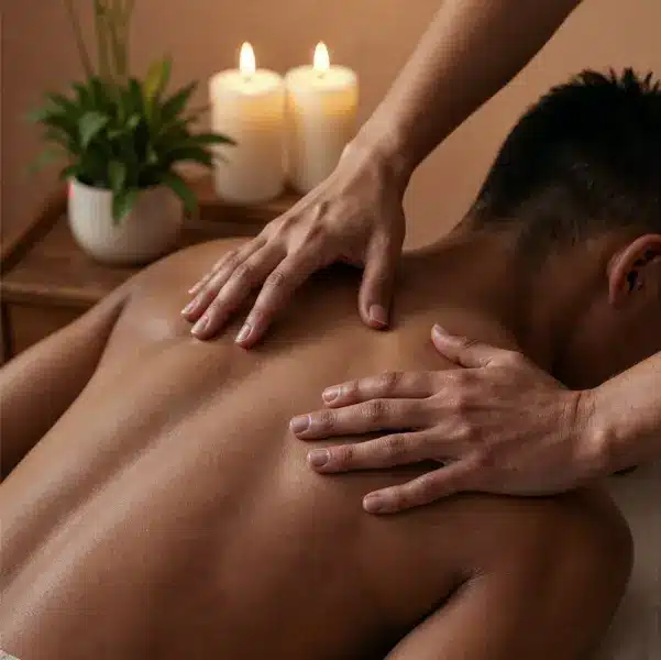 higiene masculina masaje aromaterapia