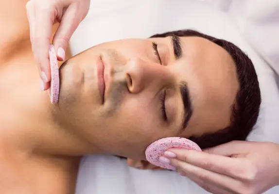 limpieza. facial masculina malaga