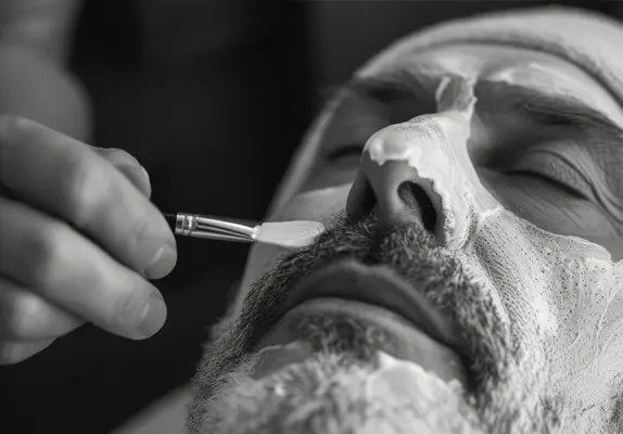 higiene facial masculina con microdermoabrasion